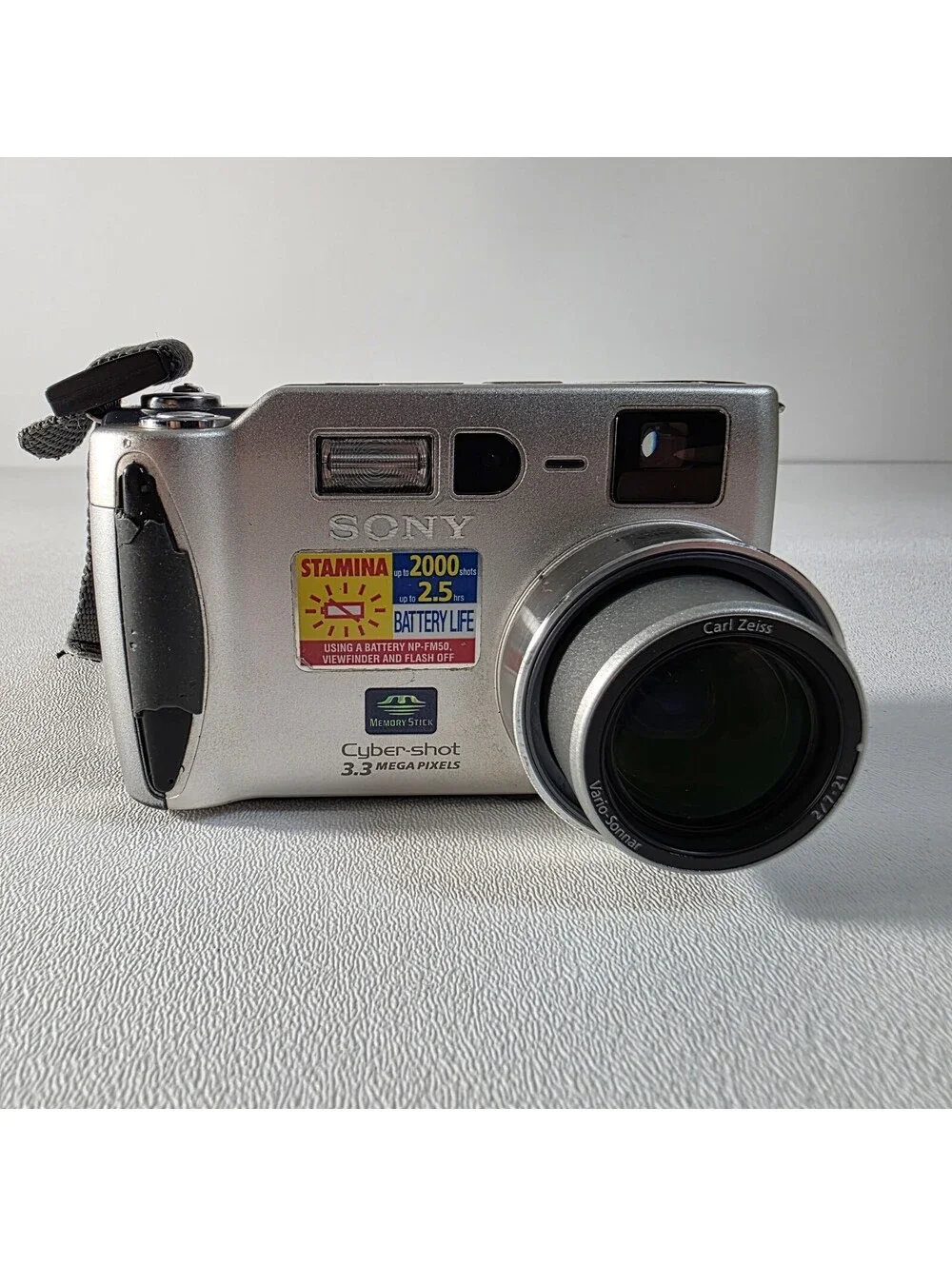 Sony Cyber-Shot DSC-S70 Digital Camera 3.3MP Tested Working